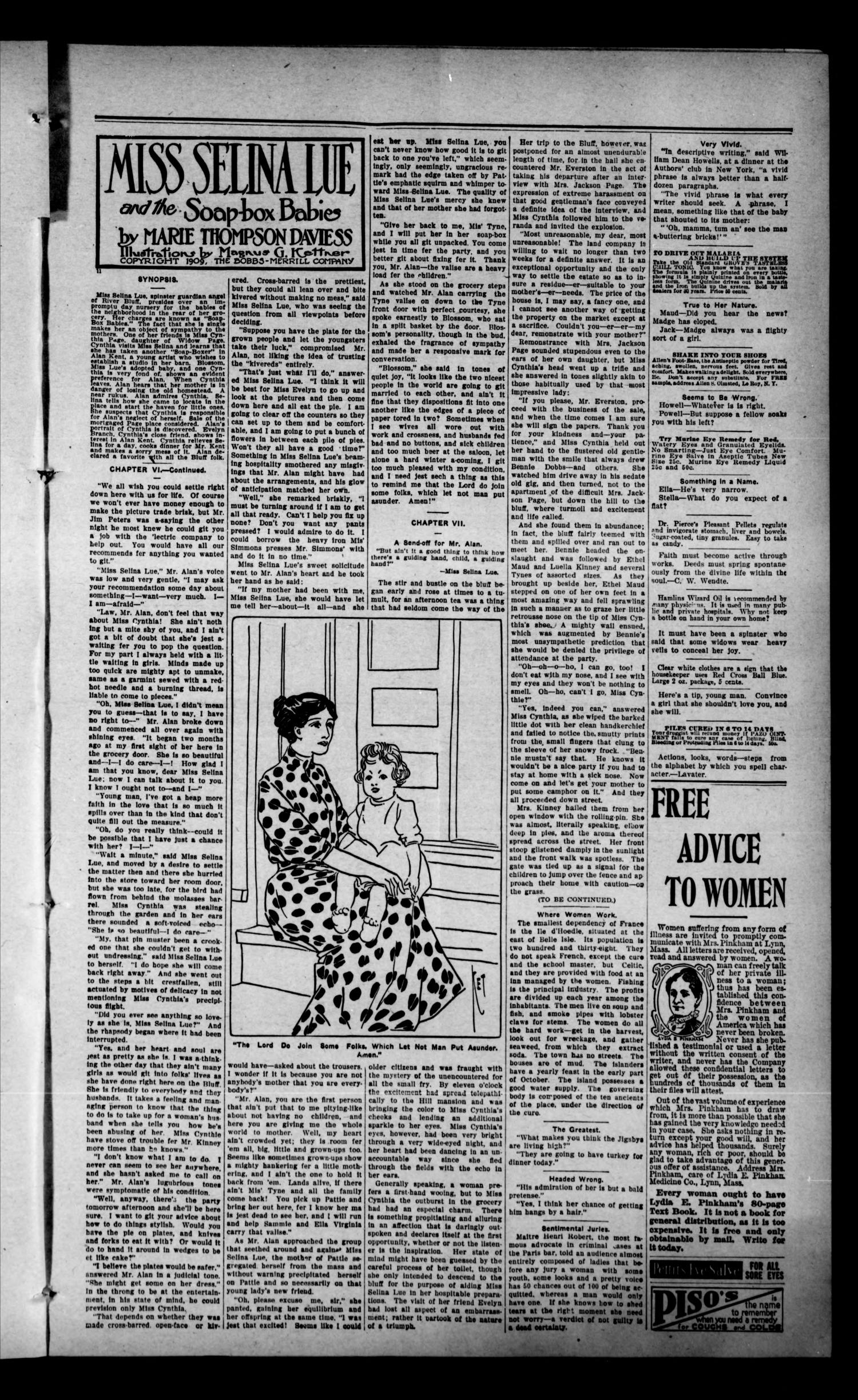 The Hallett Herald. (Hallett, Okla.), Vol. 4, No. 5, Ed. 1 Saturday, April 8, 1911
                                                
                                                    [Sequence #]: 3 of 4
                                                