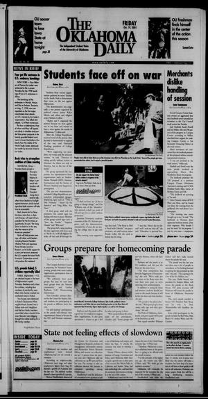The Oklahoma Daily (Norman, Okla.), Vol. 85, No. 44, Ed. 1 Friday, October 19, 2001