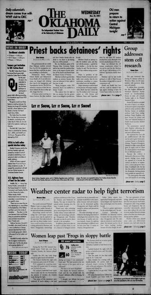 The Oklahoma Daily (Norman, Okla.), Vol. 85, No. 68, Ed. 1 Wednesday, November 28, 2001