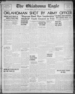 Primary view of object titled 'The Oklahoma Eagle (Tulsa, Okla.), Vol. 24, No. 31, Ed. 1 Saturday, March 8, 1941'.