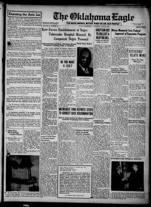 Primary view of object titled 'The Oklahoma Eagle (Tulsa, Okla.), Vol. 32, No. 40, Ed. 1 Saturday, May 23, 1942'.