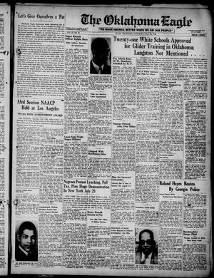 The Oklahoma Eagle (Tulsa, Okla.), Vol. 32, No. 49, Ed. 1 Saturday, July 25, 1942