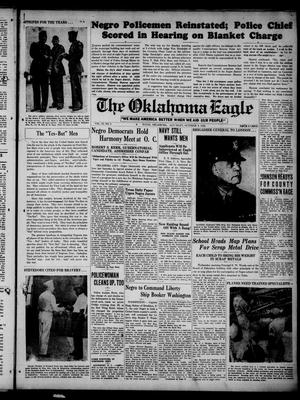 The Oklahoma Eagle (Tulsa, Okla.), Vol. 33, No. 5, Ed. 1 Saturday, October 3, 1942