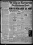 Thumbnail image of item number 1 in: 'The Oklahoma Eagle (Tulsa, Okla.), Vol. 33, No. 9, Ed. 1 Saturday, October 31, 1942'.