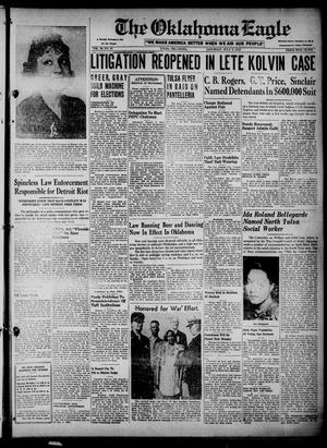 The Oklahoma Eagle (Tulsa, Okla.), Vol. 38, No. 43, Ed. 1 Saturday, July 3, 1943
