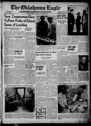 Primary view of object titled 'The Oklahoma Eagle (Tulsa, Okla.), Vol. 24, No. 19, Ed. 1 Saturday, December 16, 1944'.