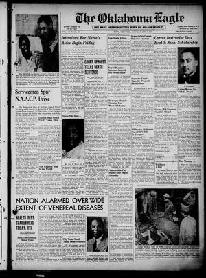 Primary view of object titled 'The Oklahoma Eagle (Tulsa, Okla.), Vol. 24, No. 44, Ed. 1 Saturday, June 9, 1945'.