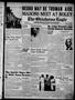 Thumbnail image of item number 1 in: 'The Oklahoma Eagle (Tulsa, Okla.), Vol. 24, No. 52, Ed. 1 Saturday, August 25, 1945'.