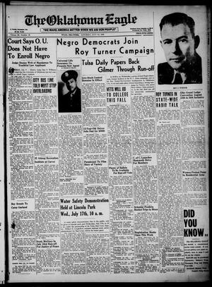 The Oklahoma Eagle (Tulsa, Okla.), Vol. 25, No. 46, Ed. 1 Saturday, July 13, 1946