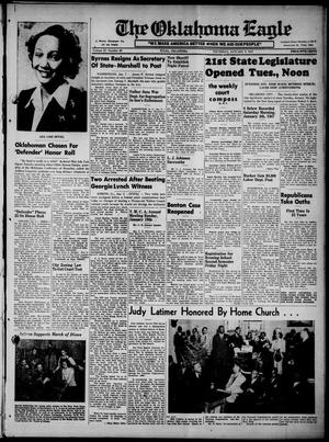 The Oklahoma Eagle (Tulsa, Okla.), Vol. 27, No. 20, Ed. 1 Thursday, January 9, 1947