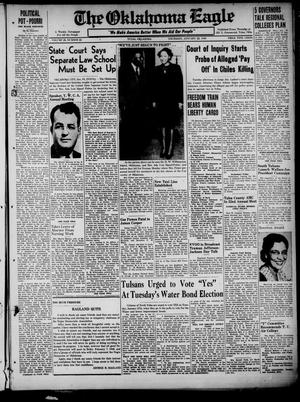 The Oklahoma Eagle (Tulsa, Okla.), Vol. 28, No. 22, Ed. 1 Thursday, January 22, 1948