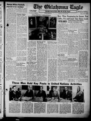 Primary view of object titled 'The Oklahoma Eagle (Tulsa, Okla.), Vol. 28, No. 49, Ed. 1 Thursday, July 29, 1948'.