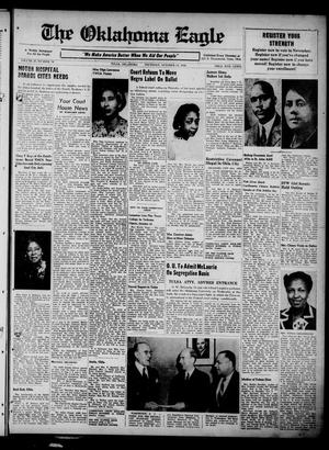 The Oklahoma Eagle (Tulsa, Okla.), Vol. 28, No. 59, Ed. 1 Thursday, October 14, 1948