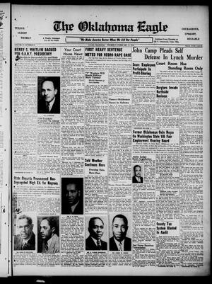 Primary view of The Oklahoma Eagle (Tulsa, Okla.), Vol. 29, No. 24, Ed. 1 Thursday, February 17, 1949