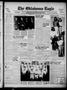 Thumbnail image of item number 1 in: 'The Oklahoma Eagle (Tulsa, Okla.), Vol. 29, No. 38, Ed. 1 Thursday, May 12, 1949'.