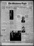 Thumbnail image of item number 1 in: 'The Oklahoma Eagle (Tulsa, Okla.), Vol. 30, No. 31, Ed. 1 Thursday, April 13, 1950'.