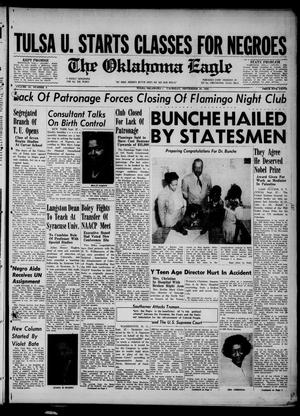 The Oklahoma Eagle (Tulsa, Okla.), Vol. 31, No. 5, Ed. 1 Thursday, September 28, 1950