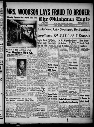 Primary view of object titled 'The Oklahoma Eagle (Tulsa, Okla.), Vol. 32, No. 3, Ed. 1 Thursday, September 13, 1951'.