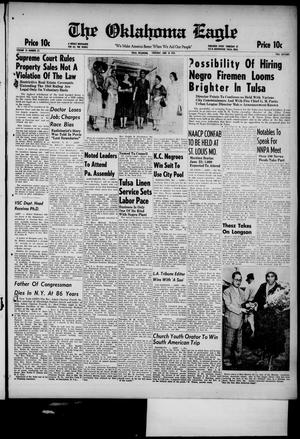 The Oklahoma Eagle (Tulsa, Okla.), Vol. 33, No. 25, Ed. 1 Thursday, June 18, 1953