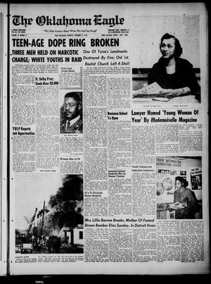 Primary view of object titled 'The Oklahoma Eagle (Tulsa, Okla.), Vol. 33, No. 51, Ed. 1 Thursday, December 17, 1953'.