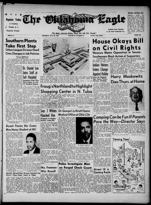 Primary view of object titled 'The Oklahoma Eagle (Tulsa, Okla.), Vol. 36, No. 30, Ed. 1 Thursday, July 26, 1956'.