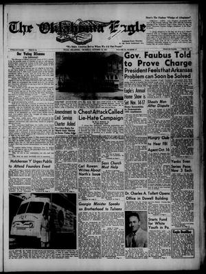 The Oklahoma Eagle (Tulsa, Okla.), Vol. 37, No. 41, Ed. 1 Thursday, October 10, 1957