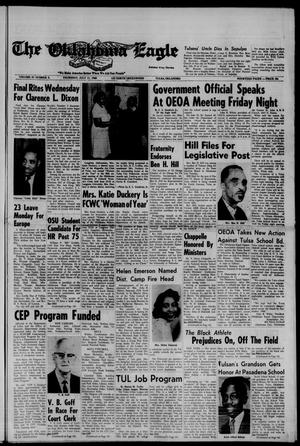The Oklahoma Eagle (Tulsa, Okla.), Vol. 51, No. 5, Ed. 1 Thursday, July 11, 1968