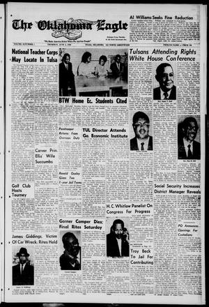 Primary view of object titled 'The Oklahoma Eagle (Tulsa, Okla.), Vol. 49, No. 1, Ed. 1 Thursday, June 2, 1966'.