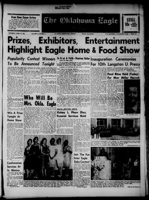 Primary view of object titled 'The Oklahoma Eagle (Tulsa, Okla.), Vol. 41, No. 4, Ed. 1 Thursday, April 27, 1961'.