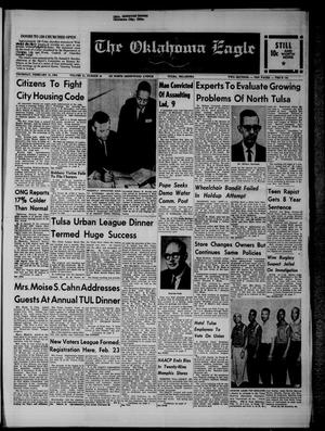 The Oklahoma Eagle (Tulsa, Okla.), Vol. 41, No. 45, Ed. 1 Thursday, February 15, 1962