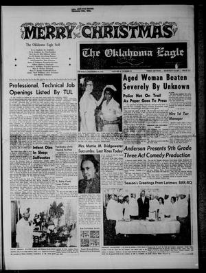 The Oklahoma Eagle (Tulsa, Okla.), Vol. 42, No. 36, Ed. 1 Thursday, December 20, 1962