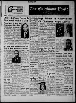 The Oklahoma Eagle (Tulsa, Okla.), Vol. 43, No. 34, Ed. 1 Thursday, January 10, 1963