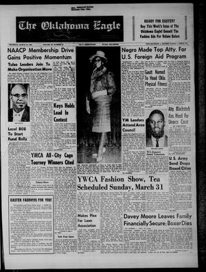 The Oklahoma Eagle (Tulsa, Okla.), Vol. 43, No. 51, Ed. 1 Thursday, March 28, 1963