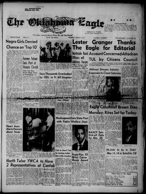 The Oklahoma Eagle (Tulsa, Okla.), Vol. 38, No. 10, Ed. 1 Thursday, March 6, 1958