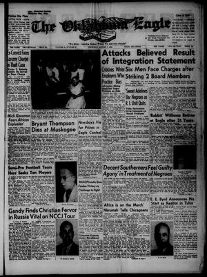 The Oklahoma Eagle (Tulsa, Okla.), Vol. 38, No. 32, Ed. 1 Thursday, August 7, 1958