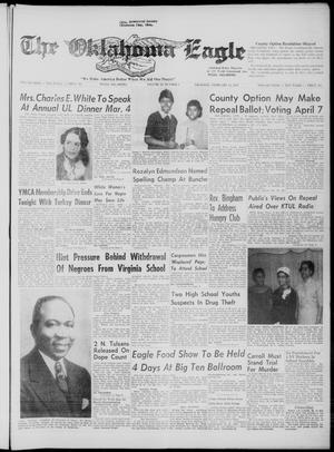 The Oklahoma Eagle (Tulsa, Okla.), Vol. 39, No. 9, Ed. 1 Thursday, February 26, 1959