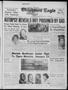Thumbnail image of item number 1 in: 'Oklahoma Eagle (Tulsa, Okla.), Vol. 40, No. 21, Ed. 1 Thursday, January 21, 1960'.
