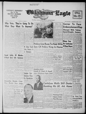 Oklahoma Eagle (Tulsa, Okla.), Vol. 40, No. 41, Ed. 1 Thursday, June 16, 1960