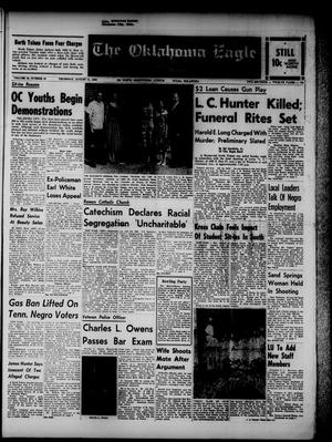 The Oklahoma Eagle (Tulsa, Okla.), Vol. 40, No. 49, Ed. 1 Thursday, August 11, 1960
