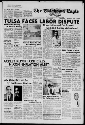 The Oklahoma Eagle (Tulsa, Okla.), Vol. 53, No. 8, Ed. 1 Thursday, August 20, 1970
