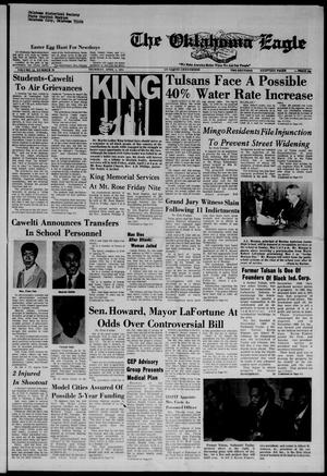 Primary view of object titled 'The Oklahoma Eagle (Tulsa, Okla.), Vol. 53, No. 39, Ed. 1 Thursday, April 1, 1971'.