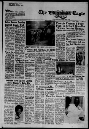 Primary view of object titled 'The Oklahoma Eagle (Tulsa, Okla.), Vol. 54, No. 48, Ed. 1 Thursday, June 8, 1972'.