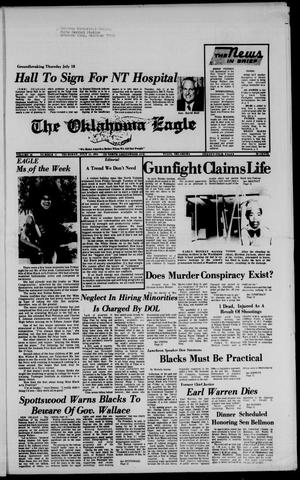 The Oklahoma Eagle (Tulsa, Okla.), Vol. 56, No. 51, Ed. 1 Thursday, July 11, 1974