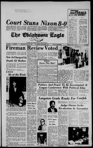 The Oklahoma Eagle (Tulsa, Okla.), Vol. 57, No. 1, Ed. 1 Thursday, July 25, 1974