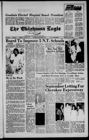 Primary view of object titled 'The Oklahoma Eagle (Tulsa, Okla.), Vol. 57, No. 3, Ed. 1 Thursday, August 8, 1974'.