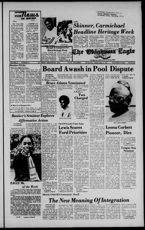 The Oklahoma Eagle (Tulsa, Okla.), Vol. 57, No. 27, Ed. 1 Thursday, February 6, 1975