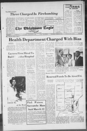 The Oklahoma Eagle (Tulsa, Okla.), Vol. 57, No. 33, Ed. 1 Thursday, March 20, 1975