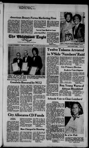 The Oklahoma Eagle (Tulsa, Okla.), Vol. 58, No. 34, Ed. 1 Thursday, March 18, 1976