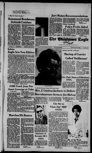 The Oklahoma Eagle (Tulsa, Okla.), Vol. 58, No. 40, Ed. 1 Thursday, April 29, 1976
