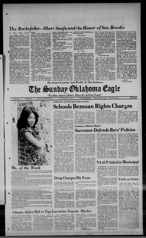Primary view of object titled 'The Sunday Oklahoma Eagle (Tulsa, Okla.), Vol. 1, No. 23, Ed. 1 Sunday, October 10, 1976'.